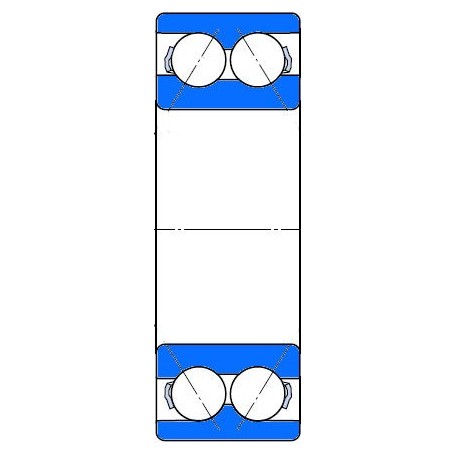 Roulement à aiguilles collets latéraux, double rangées - série RNA6910